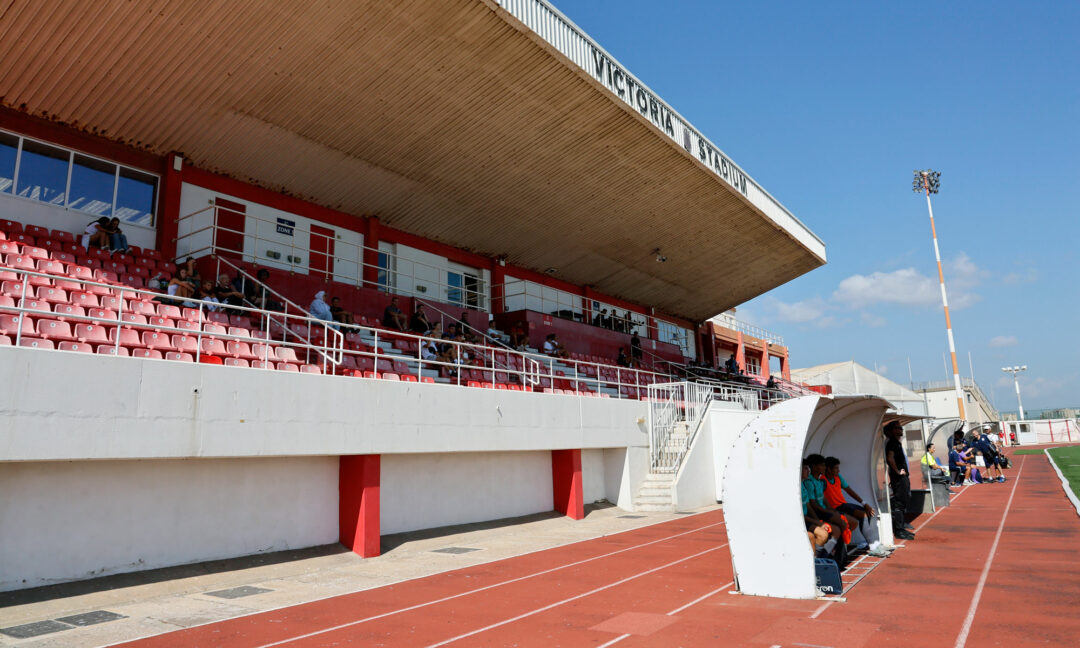 Victoria Stadium in Gibraltar, 2024