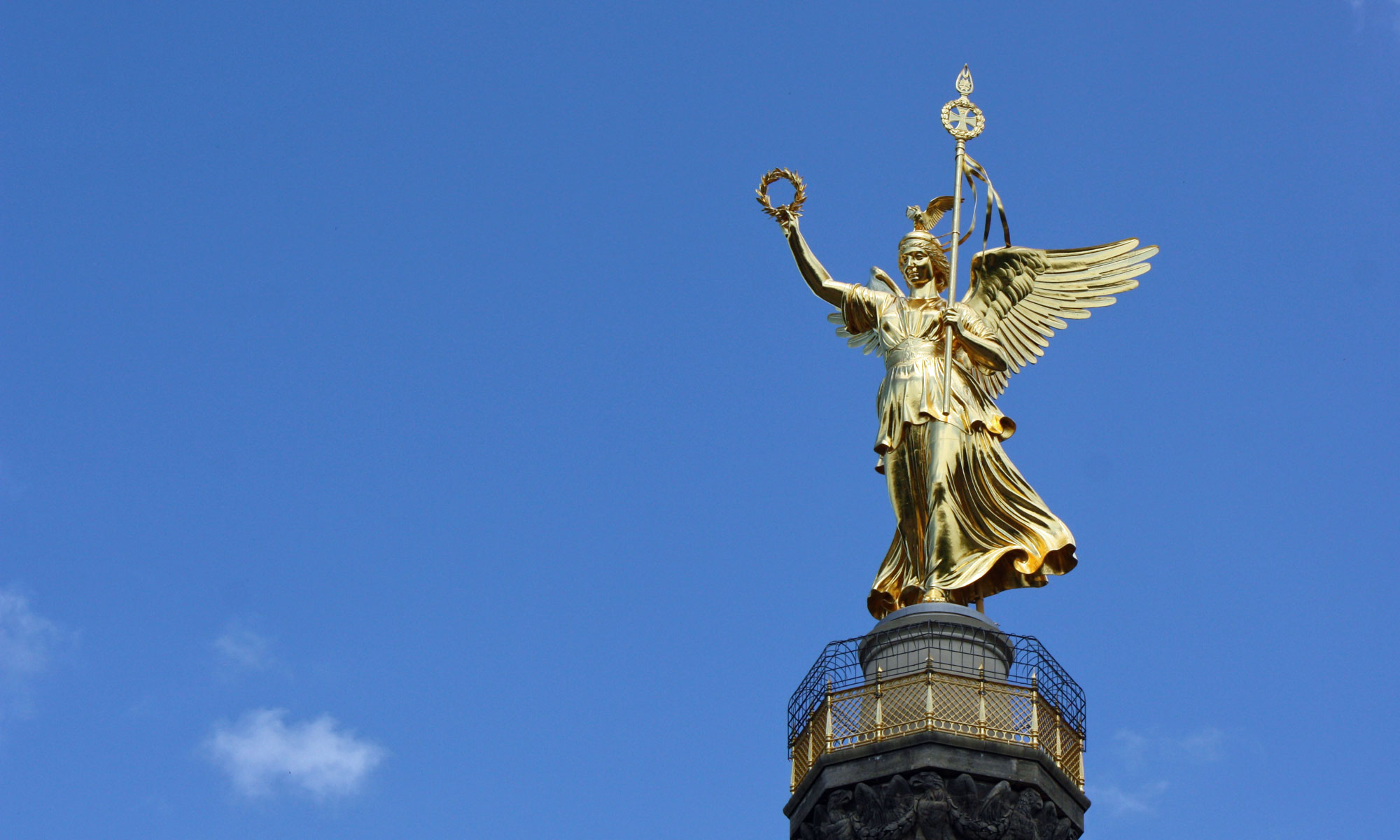 Goldelse auf der Siegessäule, Berlin