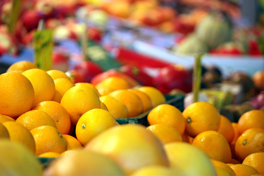 Wochenmarkt Boxhagener Platz Obst 2011