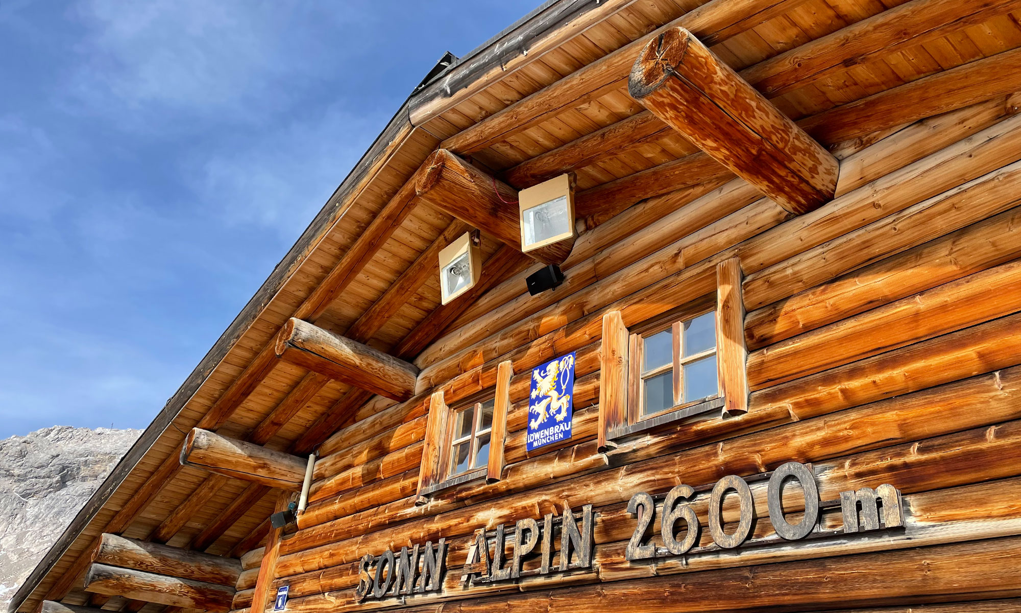 Gletscherrestaurant Sonnalpin auf der Zugspitze